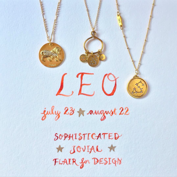 Sequin Leo Jewelry