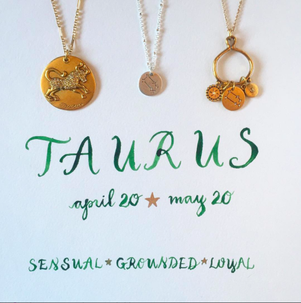 Sequin Taurus Jewelry