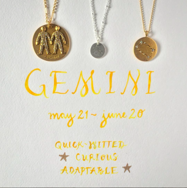 Sequin Gemini Jewelry